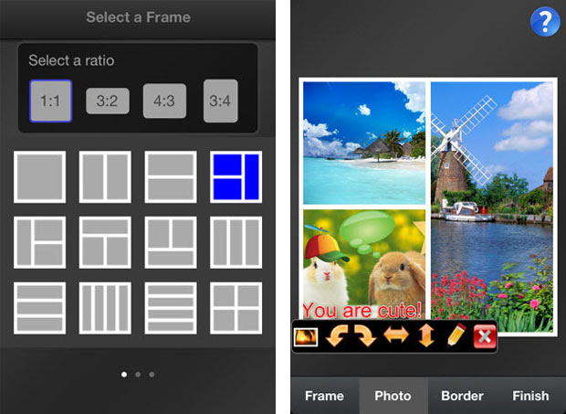 cool photo collage apps